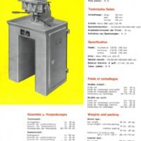 Manual de instrucciones y accesorios Fresadora FIXIS S101