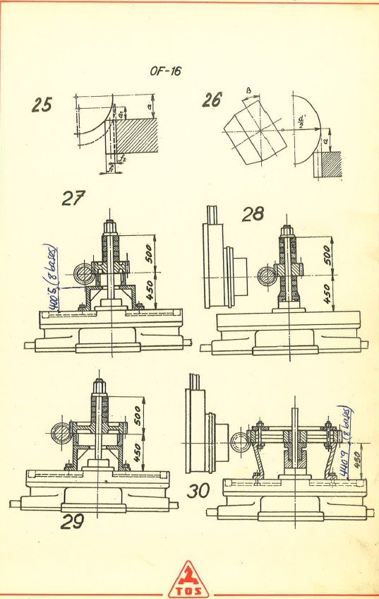 FO 16-3 Manual Talladora TOS FO 16