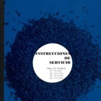 FORADIA MOD.GF50-4 Manual Taladro FORADIA GF 50/800 - GH 50/1000 - GR 50/1200 - GK 50/1500