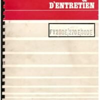 FV 250E- 270E-2 Manual de instrucciones Fresadora VERNIER FV 250E-270E