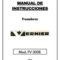 FV 300E-1 Despieces mecánicos Fresadora VERNIER FV 300E