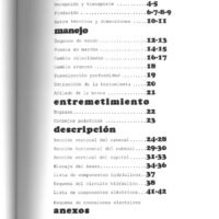 Lista de piezas Taladro FORADIA Los modelos GK y GR