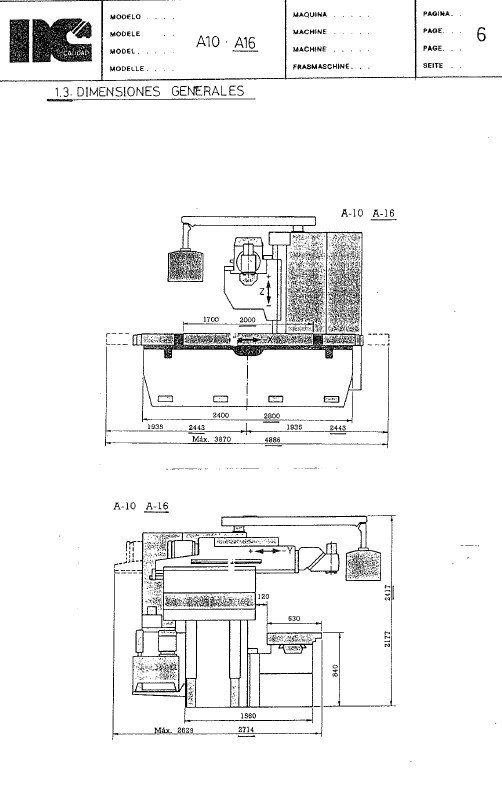 Fresadora Bancada Fija Correa A16-2 Manual de instrucciones Fresadora NICOLAS CORREA A16