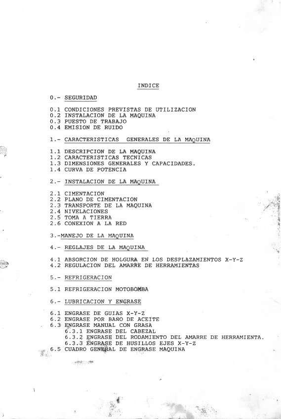 Fresadora Bancada Fija Correa CF20-3 Manual de instrucciones Fresadora NICOLAS CORREA CF20