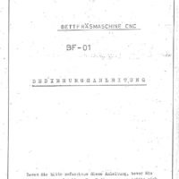 Manual de instrucciones + despieces Fresadora CME BF 01