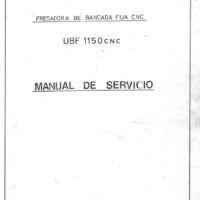 Manual de instrucciones Fresadora CME UBF-1150 CNC