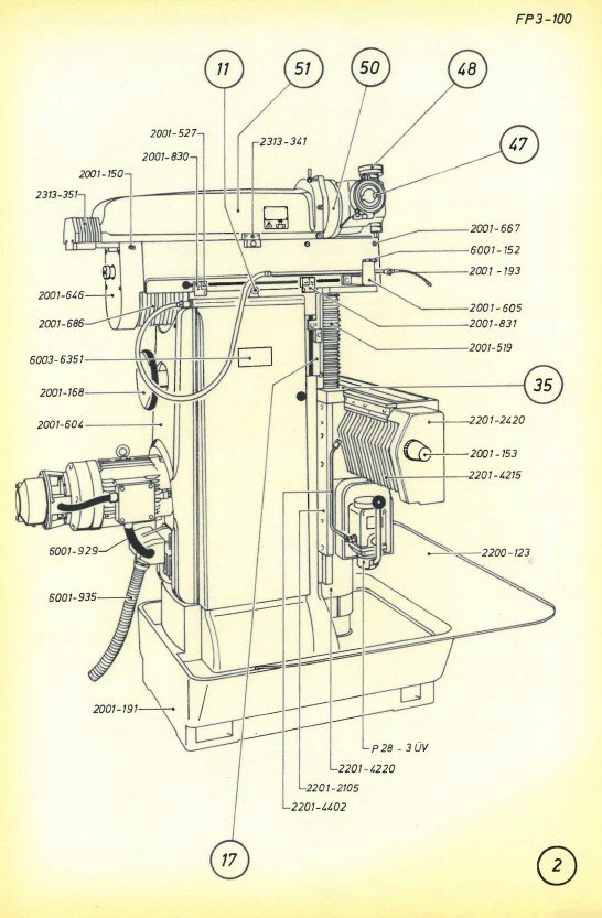 Fresadora Deckel FP3-2 Manual de instrucciones Fresadora DECKEL FP 3