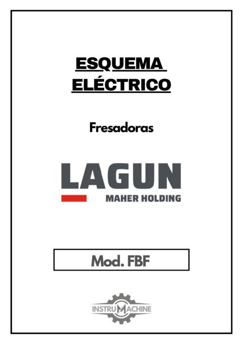 Fresadora Lagun FBF-1 Esquema eléctrico Fresadora LAGUN FBF
