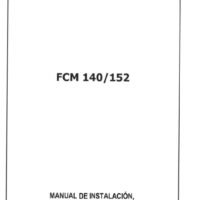 Manual de instrucciones Fresadora LAGUN FCM 140 152
