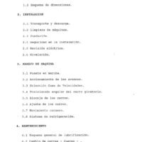 Manual de instrucciones Fresadora LAGUN FU 140 152