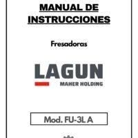Manual de instrucciones Fresadora LAGUN FU-3L A