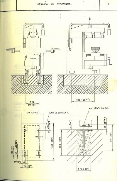 Manual de instrucciones Fresadora LAGUN FU1400/1600