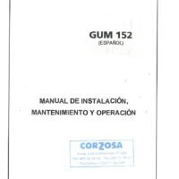 Manual de instrucciones Fresadora LAGUN GUM 152