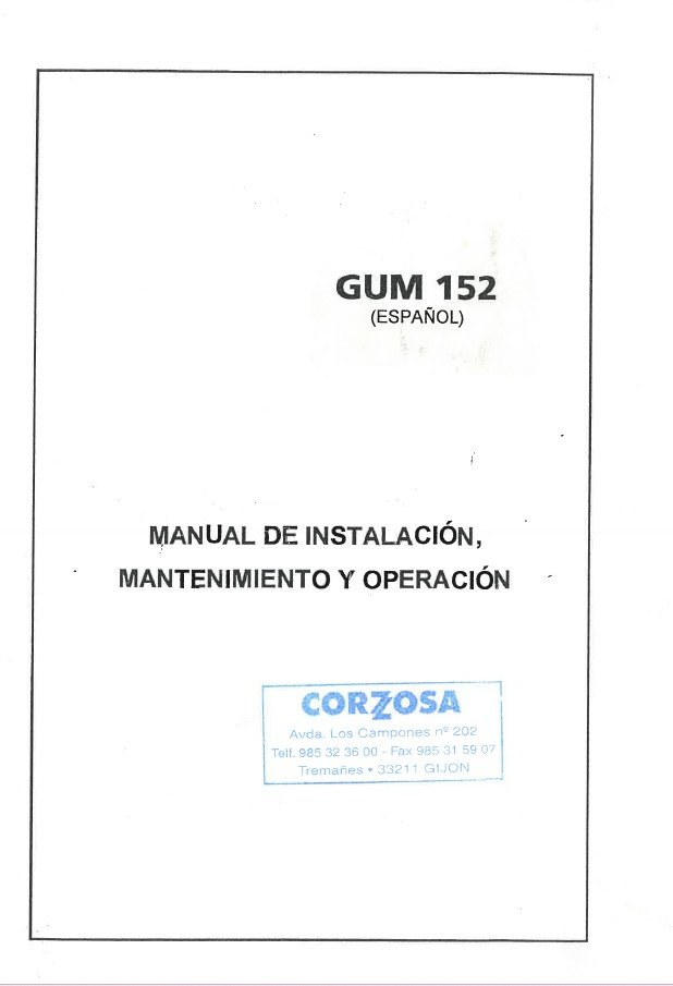 Manual de instrucciones Fresadora LAGUN GUM 152