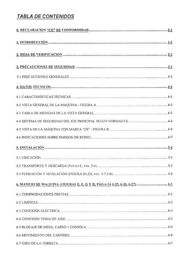 Fresadora Lagun GVM-4-3 Manual de instrucciones Fresadora LAGUN GVM-4