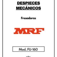 Despieces Fresadora MRF FU-160