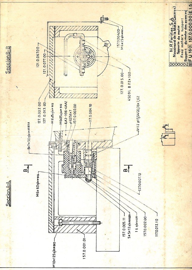 Despieces Fresadora MRF FU-160
