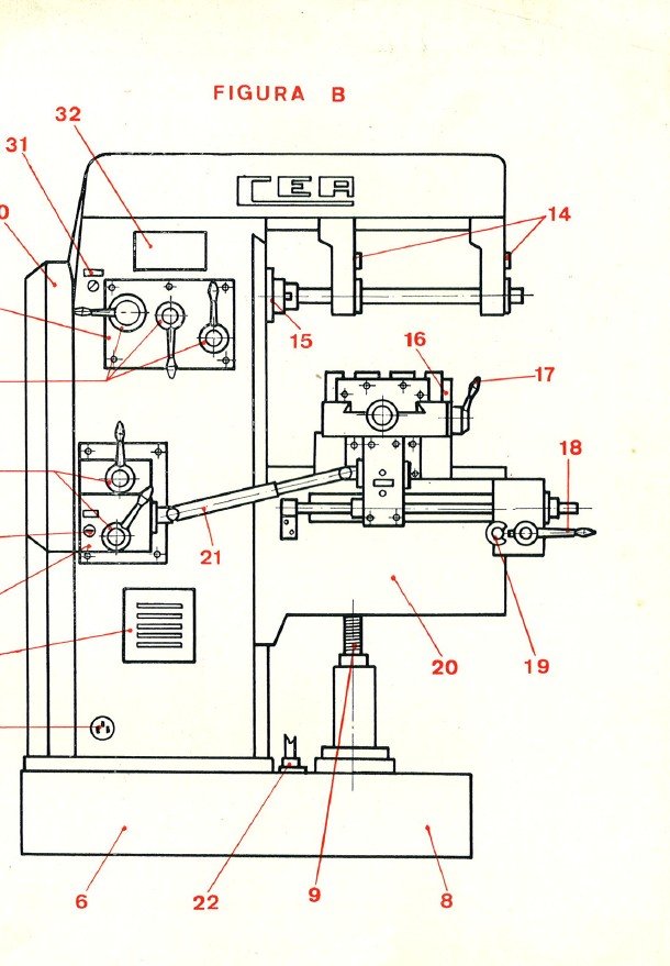 Fresadoras CEA-2 Manual de instrucciones Fresadora CEA M-10