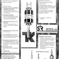 Jeteco mod. SL-3 Manual de instrucciones JETECO SR SL | Roscadora