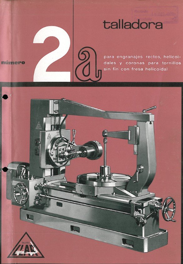 Manual Talladora LLAR 2A