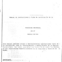 Manual de instrucciones Fresadora MRF FU-160