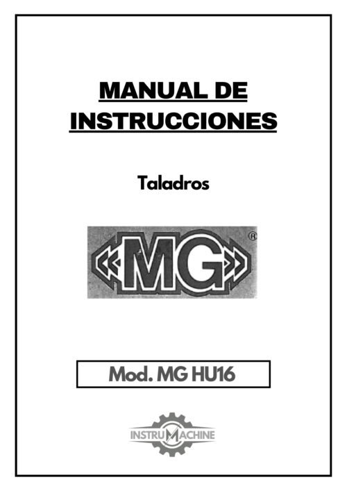 MG HU16-1 Manual Taladro MG HU16
