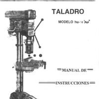 Manual Taladro MG HU16