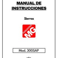 Manual Sierra MG 300SAP