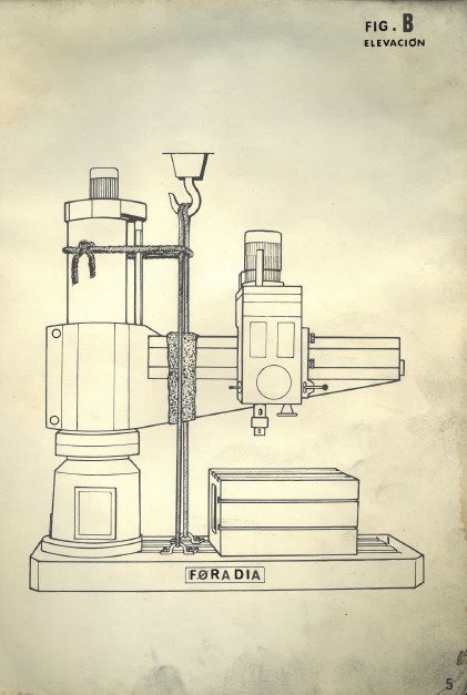 Manual Taladro FORADIA MQ60 1250