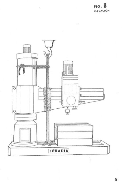 Manual Taladro FORADIA MS60 1600
