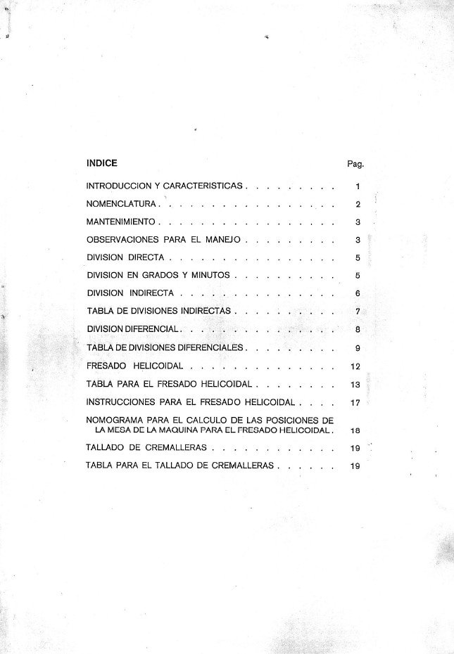 Manual de instrucciones Fresadora MECA DU-5175