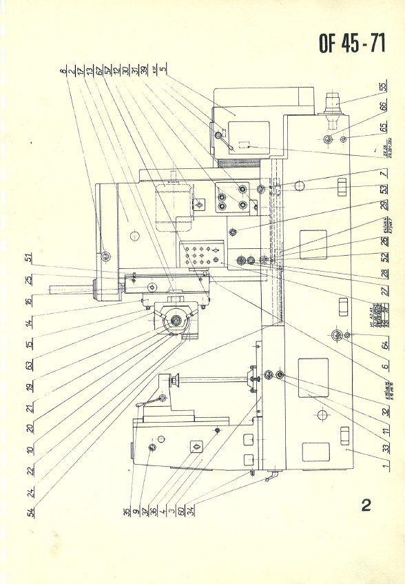 Manual Talladora TOS OF 45