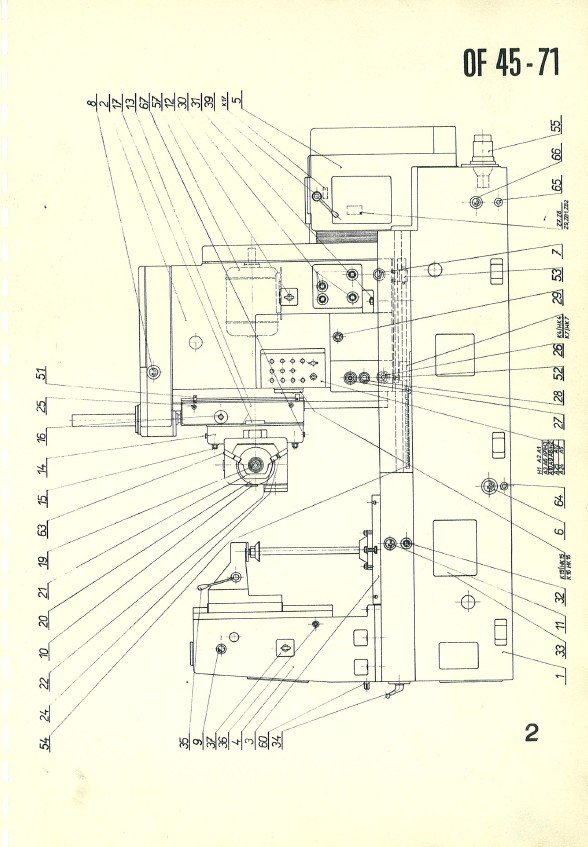 Manual Talladora TOS OF 71