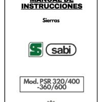 PSR-1 Manual Sierra SABI PSR 320/400-360/600
