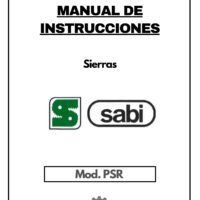 PSR-1 Manual Sierra SABI PSR 320/400-360/600
