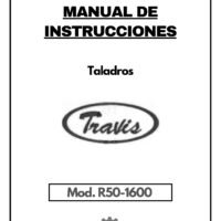 R50-1600-1 Manual Taladro TRAVIS R50-1600