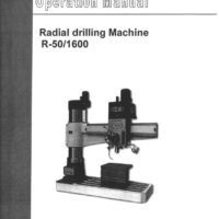 R50-1600-2 Manual Taladro TRAVIS R50-1600