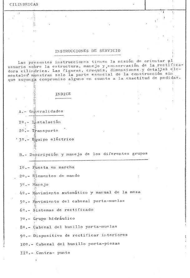 RHC1000-2 Manual de instrucciones GER RHC-1000 | Rectificadora