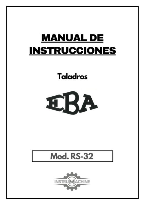 Manual Taladro EBA RS-800