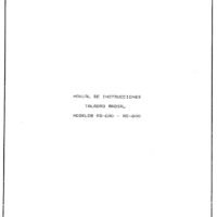 RS-32-2 Manual Taladro EBA RS-800