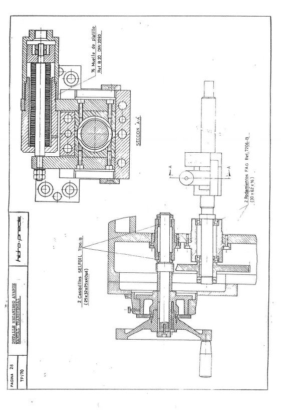 Rectificadora tang Hidro-Precis TP 70 1700-3 Manual de instrucciones HIDRO-PRECIS TP-70-1700 | Rectificadoras