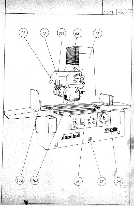 Manual de instrucciones DANOBAT RIL-600 | Rectificadoras