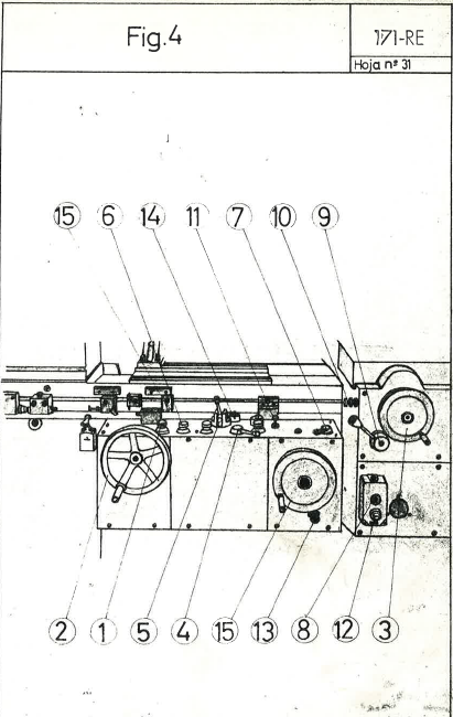 Reftificadora Danobat 171-RE-2 Manual de instrucciones DANOBAT 171-RE | Rectificadoras