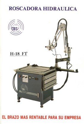 Manual de instrucciones CBS H 18 FT | Roscadoras hidráulicas