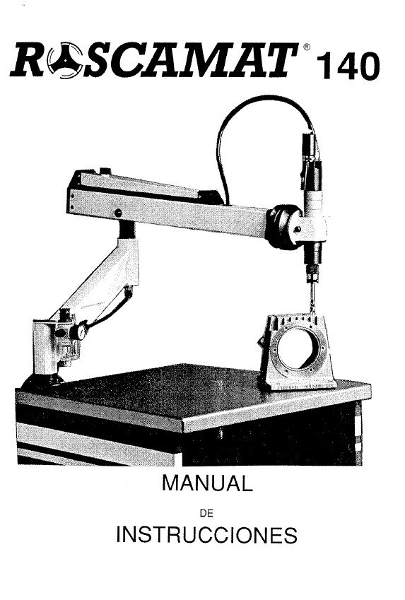 Roscamat mod. 140-2 Manual de instrucciones ROSCAMAT 140 | Roscadora