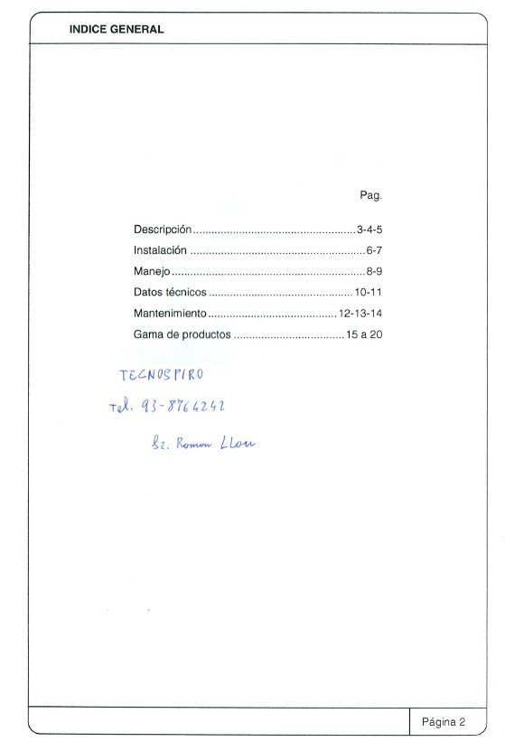 Roscamat mod. 300-3 Manual de instrucciones ROSCAMAT 300 | Roscadora