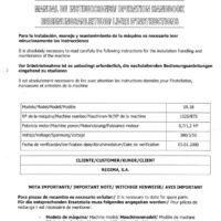 Manual Taladro ERLO SR TM-18