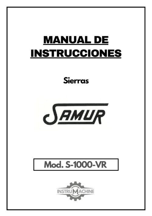 Manual Sierra SAMUR S-1000-VR
