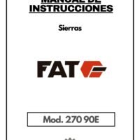 Manual Sierra FAT-BIANCO 270 90E