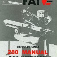 Sierra Fat mod. 280-2 Manual Sierra FAT-BIANCO 280 SA 60º